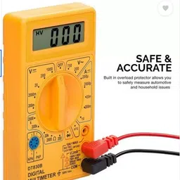 erhindia LCD Display Digital Multi-meter Digital Multimeter Digital Multimeter Digital Multimeter image 5