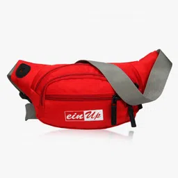 einup fluffy red front straight zip waist bag Waist Bag Elegant Style Travel Pouch Passport Holder with Adjustable Strap-picture-24