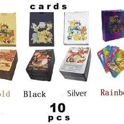 SeriesGolden CardsCommon Rare Mystery Car Kids(rainbow, silver, gold ,& black40)-image-58