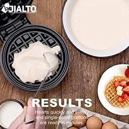 rich décor Mini Waffle Maker 4 Inch Waffle Maker image 2