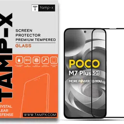 TAMP-X Tempered Glass Guard for Poco M7 Plus 5G-picture-19