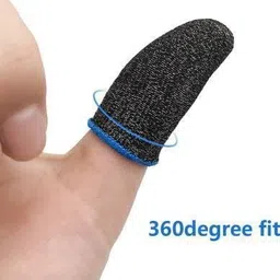 houseofcommon 10 Pairs of Finger Sleeves for Mobile Gaming (Sweat Proof) Finger Sleeve image 3