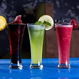 ethnic forest (Pack of 6) Plastic Italian Style Glasses Set, Perfect for Juice, Beer, Mocktail, Lassie Glass Water/Juice Glass image 2