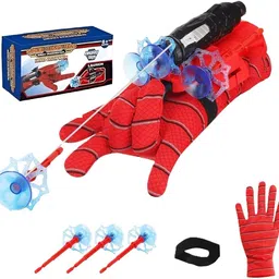 kidzfun Spiderman Glove Web Shooting Toys Web Shooter Launcher Wrist Gloves Toy for kids-picture-26