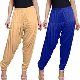 ikhlas Viscose Rayon Solid Patiala-picture-10