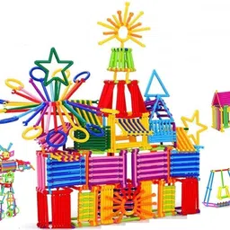 techblaze 230 Colorful Building Blocks Set Educational Building Smart City Blocks for Kids-picture-16