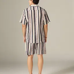 leriya fashion Men Night Suit Set Multicolor Printed image 2