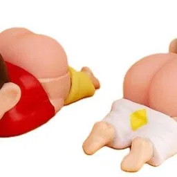 rvm toys 10cm Shinchan Figurine Cartoon Action Figure Funny Kids Gift Table Toy Set of 2-picture-18
