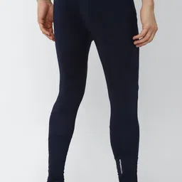 van heusen Solid Men Dark Blue Tights image 2