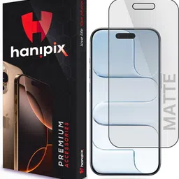 Hanipix Edge To Edge Tempered Glass for Apple iPhone 17 Pro Max – Anti Glare Gaming Matte-picture-27