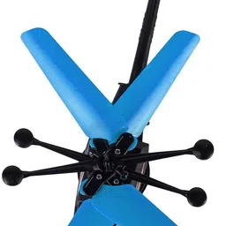 mitti castle Remote Control Flying Induction Helicopter Toy with LED Lights for Kids image 5