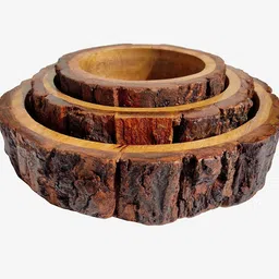 thewoodenstock Saving Platters and Nesting Trays Great Gift as Table Decor or Kitchen Decor Tray image 2