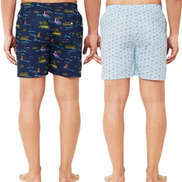 urban scottish Pack of 2 Printed Men Boxer image 2