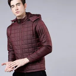 highlander Men Solid Quilted Jacket image 4