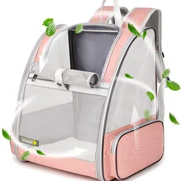 yywop 4u Waterproof and easy-to-clean material GREY Backpack Pet Carrier image 1