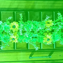 kingstyle impex Artificial Flowers Home Decoration Vine Creepers Plant Wall Hanging Chain 2030I Multicolor Sunflower Artificial Flower image 3