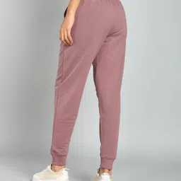 alan jones Women Solid Pink Track Pants image 2