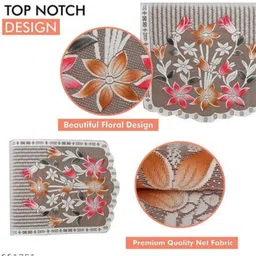 croox Cotton 3+1+1 Seater Sofa Floral Cover image 3