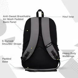 f gear Medium 24 L Laptop Backpack Bold Grey image 4