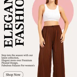 irha Pack of 3 Women Regular Fit Multicolor Viscose Rayon Trousers image 5