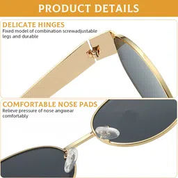supvox UV Protection Round Sunglasses (Free Size) image 4