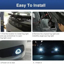 motoroys UNIVERSAL FOR CAR LED FOG HEAD LIGHT Xc61 Headlight Car LED for Ford (12 V, 20 W) image 3