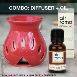 airroma Japanese Rose Diffuser, Diffuser Set, Aroma Oil-picture-11