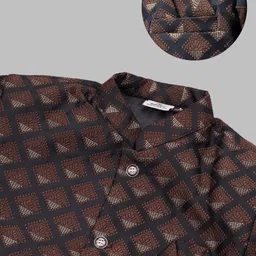 XEPON Self Design, Checkered Sherwani image 5