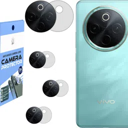 SHIVATRIX Back Camera Lens Glass Protector for VIVO T4 5G, [Unbreakable Flexible Polycarbonate Material]-picture-12