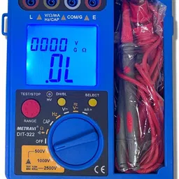 DIT-322 Digital Insulation Tester with built-in Multimeter Digital Multimeter-image-59