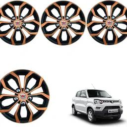 cubodeplato Wc_visnCprBlk_14"_s_presso Wheel Cover For Maruti S-Presso LXI Petrol-picture-10