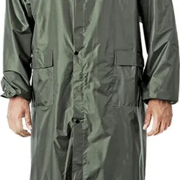 frankopolis Solid Men Raincoat image 1