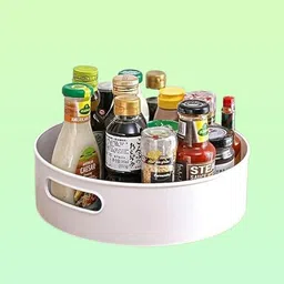 eaynxv Plastic complete rotation Twisting Container Shelf – Indoor & Pantry Storage Basket-picture-19