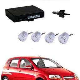 intenzo 4 White Parking Sensors With LED Display Which Increased Safety of Passengers/Car One Alarm Kit-285 Parking Sensor-picture-15