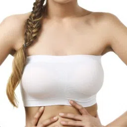 bration Pack of 3 Women Bandeau/Tube Non Padded Bra image 4