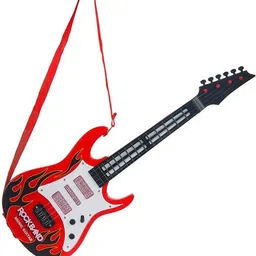 ktkashish toys Kashish Rockstar Muscial Gittar 20 inch image 3