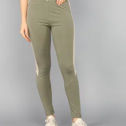 fila Color Block Women Green Tights-picture-24