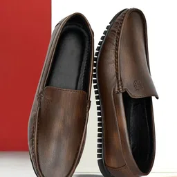 funny fire Lightweight | Comfortable | Trendy | Daily Wear | Synthetic Leather Loafers For Men-picture-24