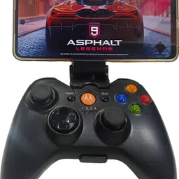 JUSTECH Universal Motorola Wireless Smart TV Game ControllerSZ-A-1008 With Mobile Holder Bluetooth Gamepad-image-94