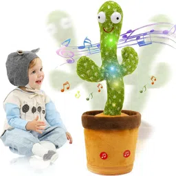haulsale Dancing Talking Cactus Plush Toy, Wriggle, Singing, Repeat What You Say-319-picture-15