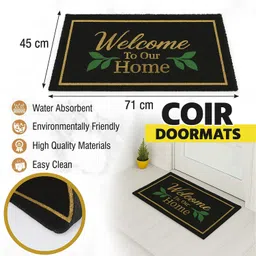 luxe home international Coir Door Mat image 3
