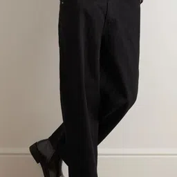 zaba denim Men Loose Fit Mid Rise Black Jeans image 5