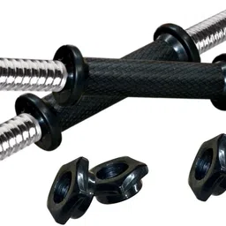 krx 30 kg PVC-DM-30KG-COMBO 2 ((5 kg x 4)+(2.5 kg x 4)) with Unfilled Punching Bag Home Gym Combo image 2