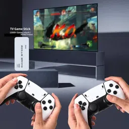 GameStick 2.4G Wireless Controller 4K HD Console Built-in 10k+ Retro Games AX111 Bundle Edition-picture-13