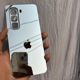 TWUAOP INFINIX HOT 50 PRO PLUS 5G MIRROR BACK PANNEL ACRYLIC SHEET APPLE Mobile Skin-picture-21