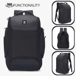 hrx by hrithik roshan Large 40 L Laptop Backpack Premium Polyster Travel Unisex image 3