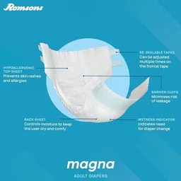 dignity Magna Tape-Style Adult Diapers - M image 3