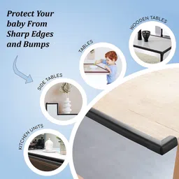 giggli Baby Safety Edge Corner Guard Edge Guards (2 Meter ) Edge Guards 4PC image 5