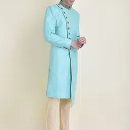 HOUSE OF DEYANN Woven Sherwani image 4