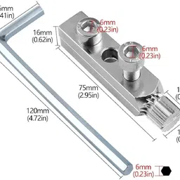 korteloz KL-water pipe extractor tool Single Sided Pipe Wrench image 2